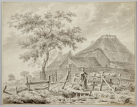 KT 2001 306
          <br/>
          Boerderij
          <br/>
          <em>Claterbos, Augustijn (1750-1828)</em>